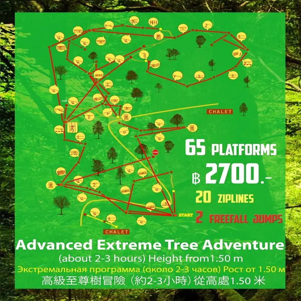 65 Platforms - Jungle Xtrem Adventures Image Title Zipline Phuket Adventure Park